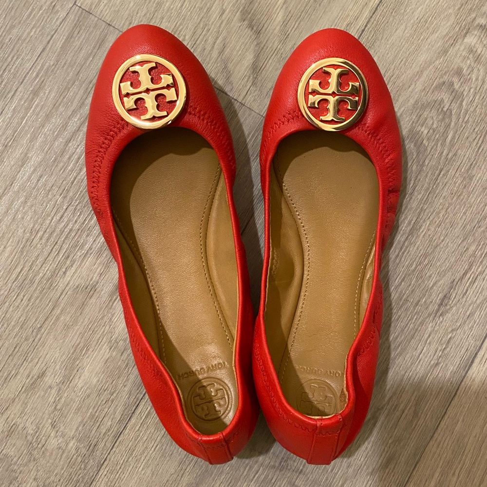TORY BURCH Minnie Ballet Flat Size 7